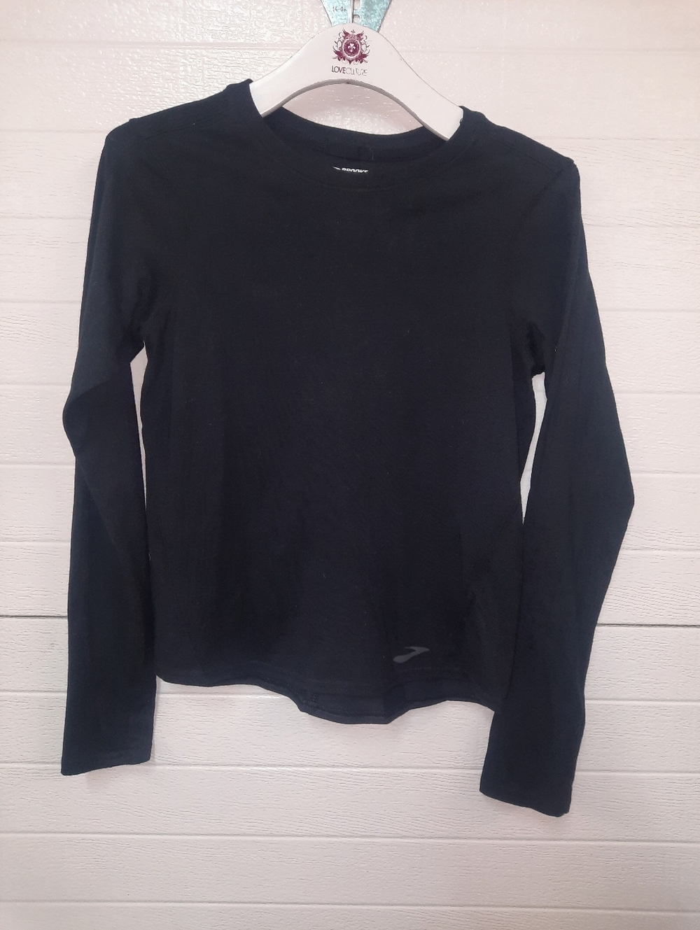 Brooks Running Long Sleeve Black Shirt
